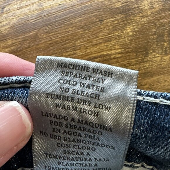 BKE Jeans Mens 36S Nolan Straight Leg Whiskered Stretch Buckle Thick Stitching - Picture 10 of 12